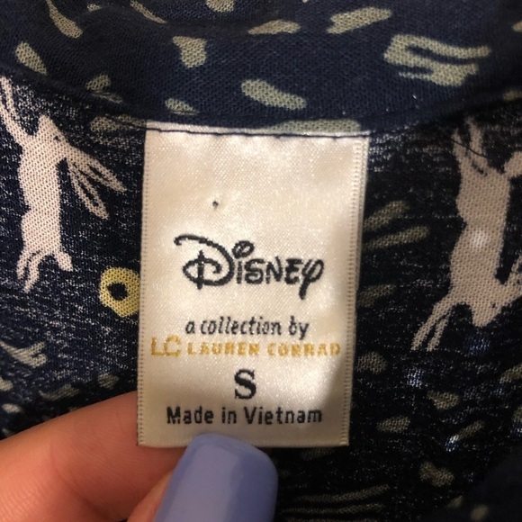 Disney x LC Lauren Conrad Set Alice in Wonderland Bunny Matching Shorts & Top S - Picture 4 of 9